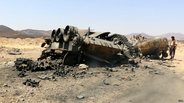 الإندبندنت: "بريطانيا يمكن أن تواجه اتهامات بجرائم حرب لبيع قذائف للسعودية استخدمت لقتل مدنيين في اليمن"