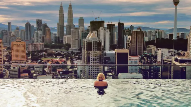 俯瞰馬來西亞吉隆坡的城市景觀(圖片來源:Sabrina Iovino)