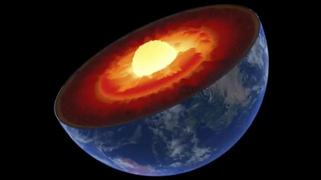 مع بداية مرحلة التجمد بدأت النواة تصدر مجالا مغناطيسيا أكبر، مازال مستمرا حتى يومنا هذا.