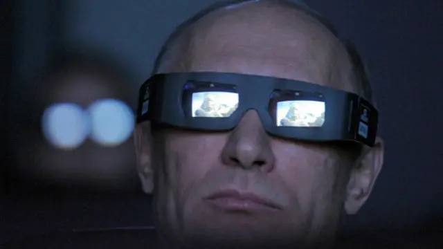 Владимир Путин в 3D-очках