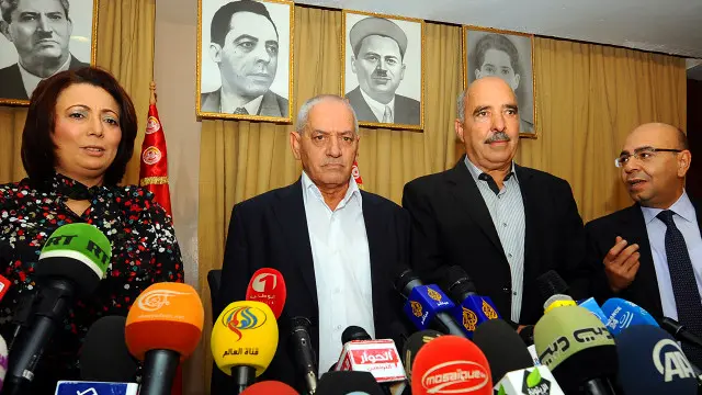 نمایندگان هیئت چهارگانه گفت‌وگوی ملی تونس (سپتامبر ۲۰۱۳)