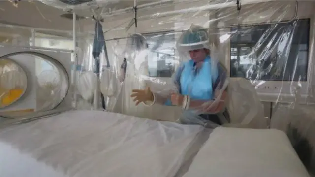 قرنطینه تخصصی بیمارستان‌رویال‌فری لندن