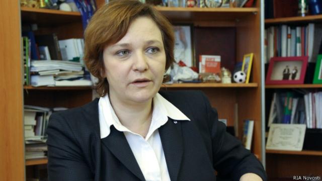 Елена Панфилова, глава российского отделения Transparency International