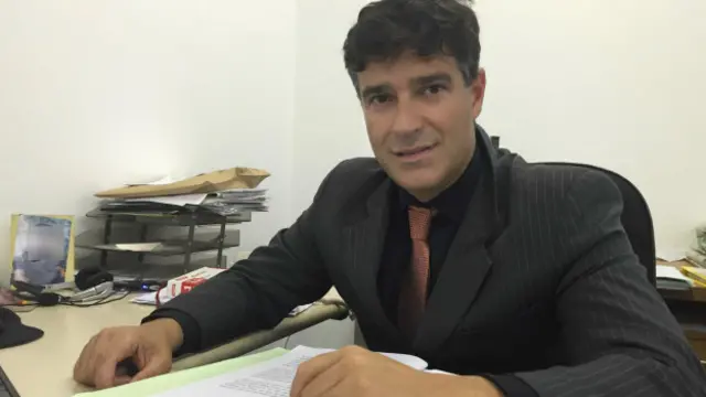 Promotor Cássio Conserino Foto: BBC