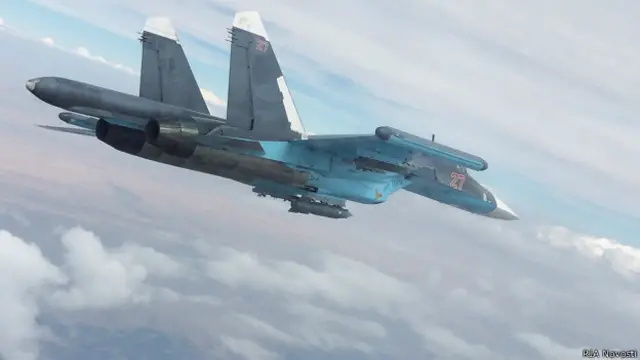 Chiến đấu cơ Nga trong chiến dịch không kích Syria