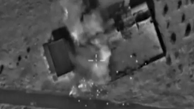 Bombardeo ruso en Siria