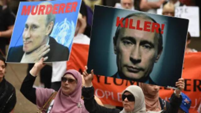 Protesta contra Putin