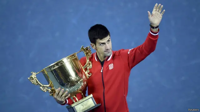 Selama 2015, ini adalah tropi Djokovic yang kedelapan, termasuk Australia Terbuka, Wimbledon, dan Amerika Serikat Terbuka.