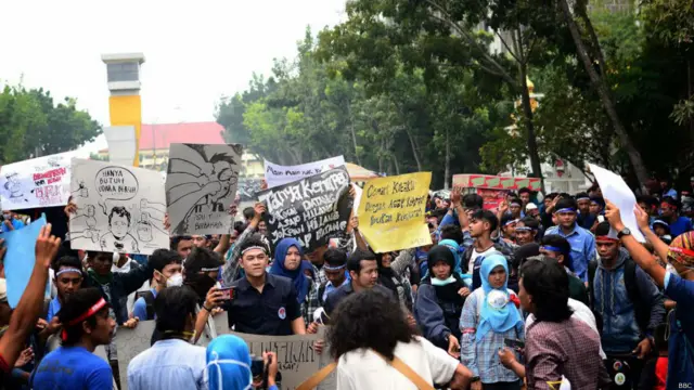 demo riau