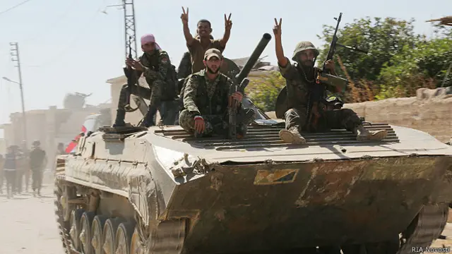 БМП-1 в Сирии