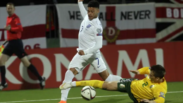 Alex Oxlade-Chamberlain.