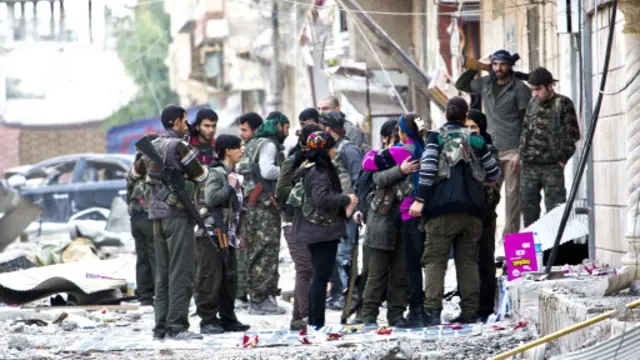 بین نفرات مسلح کرد سوریه و گروه‌های اسلامگرا درگیری‌هایی روی داده است