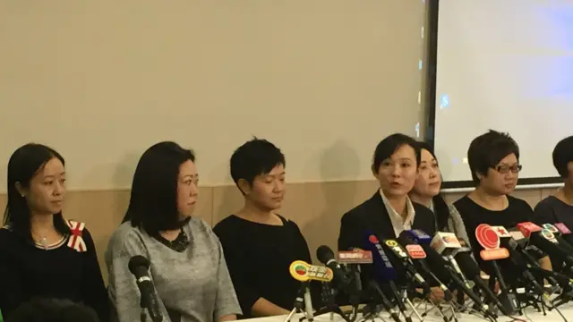 翁静晶周二召开记者会，揭发大埔定慧寺财政混乱