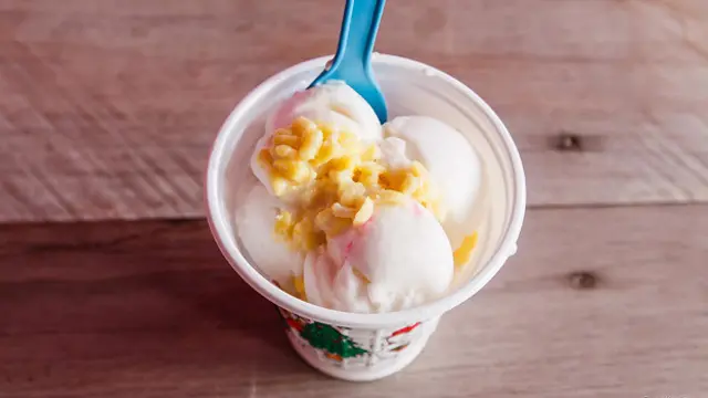 Порция мороженого