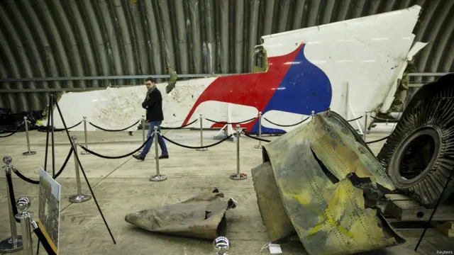 Обломки MH17