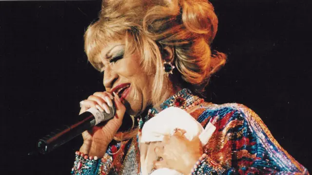 Celia Cruz en concierto