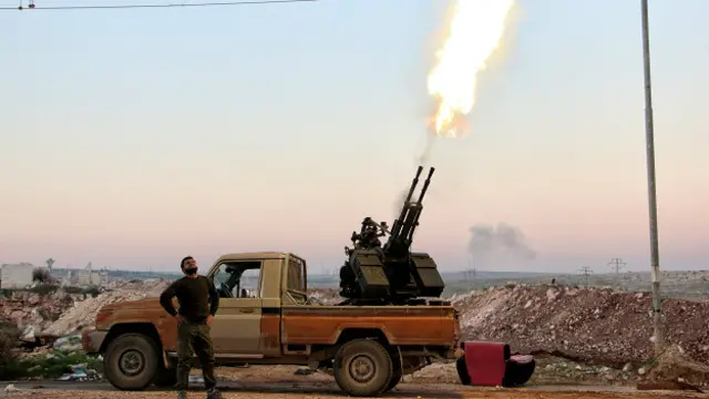 Передвижная зенитная установка