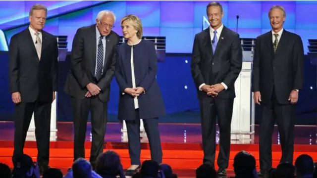 مباحثے کے دوران مکالموں کا تبادلہ زیادہ تر ان ہی دو امیدواروں کے درمیان ہوتا رہا اور دیگر تین امیدواروں کو مباحثے میں اپنی جگہ بنانے کے لیے محنت کرنی پڑی