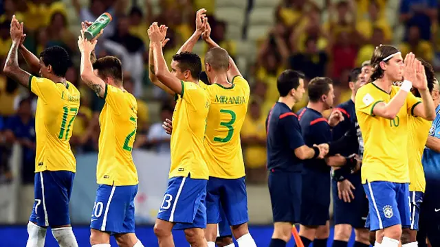 Brasil celebra la victoria