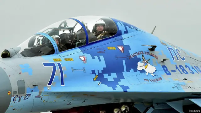 Порошенко в Су-27