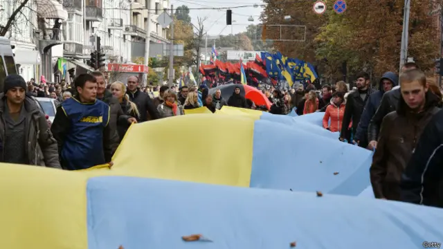 Марш героев в Киеве