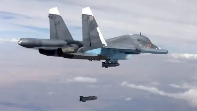 रूस के हवाई हमले