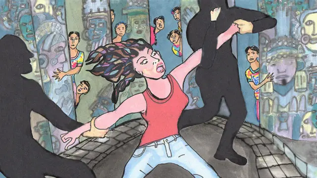 Ilustración del Cuento a 13 voces