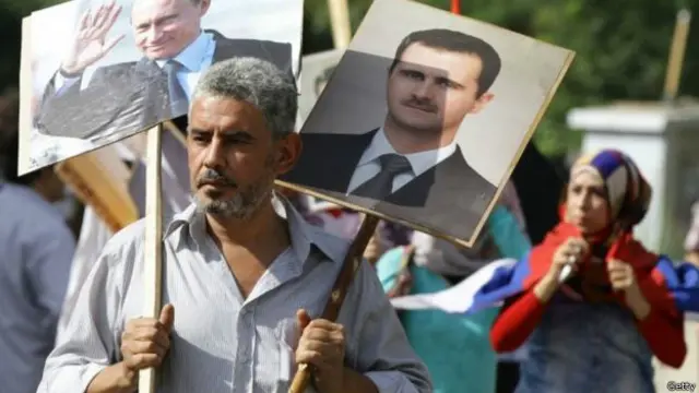 روس کی شام میں مداخلت سے اس کی صدر بشار الاسد کے حامیوں میں شہرت بڑھ گئی ہے