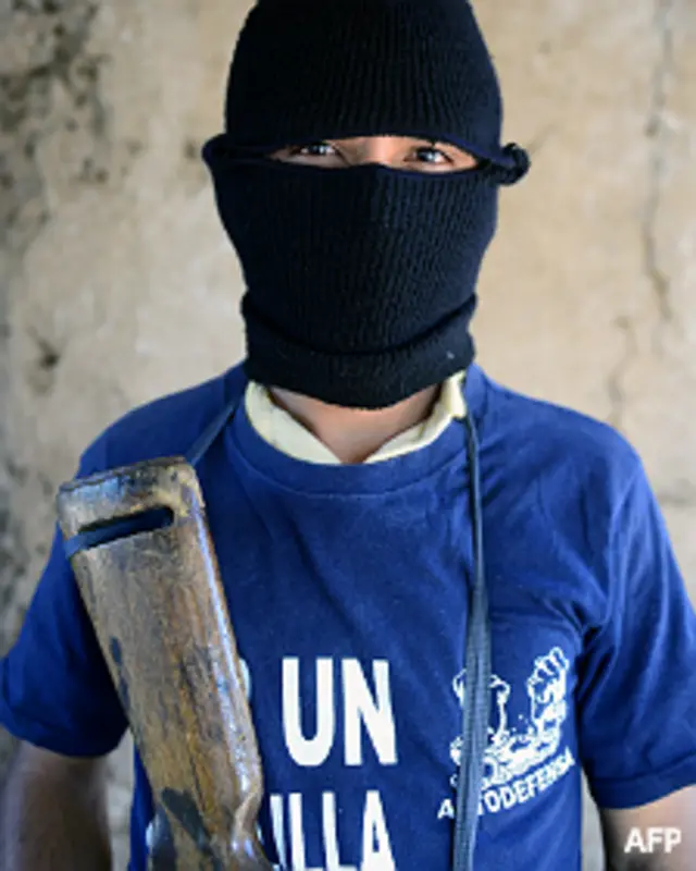 Menor que asegura trabajar para un cartel en México