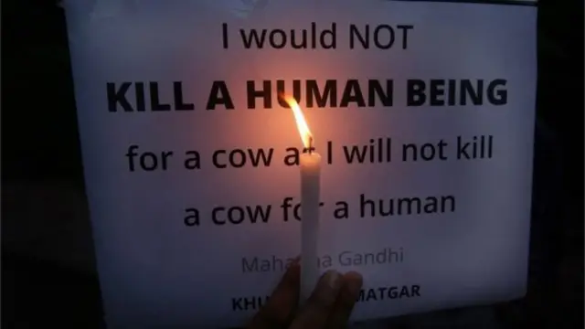 مہاتما گاندھی بھی ملک میں گائے کی تقدس کو رواج دینے کے ذمہ دار ہیں