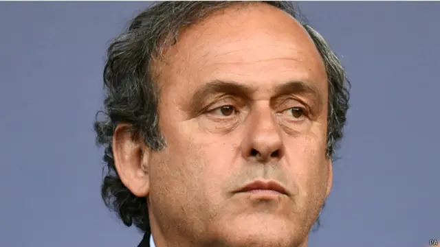 أوقف بلاتيني من أي نشاط كروي لـمدة 90 يوما