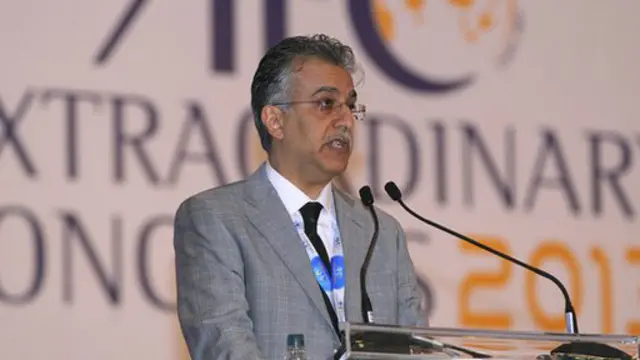 يرأس الشيخ سلمان الاتحاد الآسيوي لكرة القدم منذ أكثر من عامين.