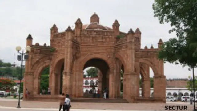 Fuente Mudéjar en Chiapa de Corzo, Chiapas