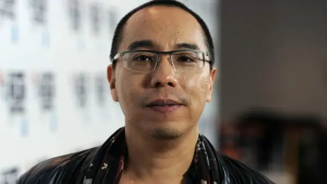 Đạo diễn Apichatpong Weerasethakul tại London trong buổi chiếu ra mắt bộ phim "Cemetery of Splendour" tại Liên hoan phim London BFI