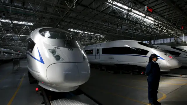 资料图片：中国制造高铁