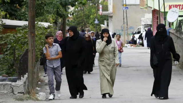 Pengungsi Suriah di Ankara