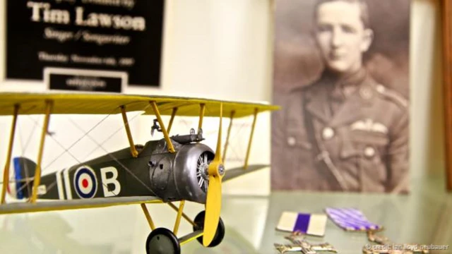 威廉·史蒂芬森爵士图书馆中的大事记（图片来源：Ian Lloyd Neubauer）