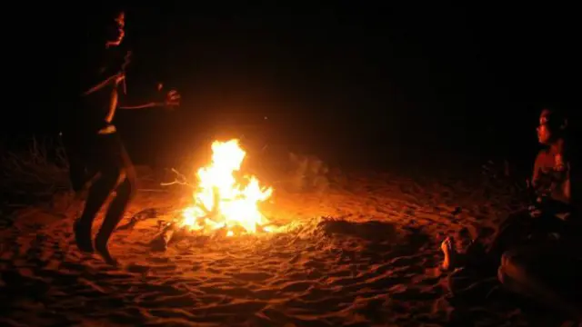 Танцы у костра