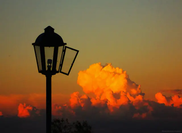 Foto de un lector de BBC Mundo por el tema "nubes"
