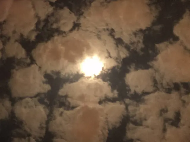 Foto de un lector de BBC Mundo por el tema "nubes"