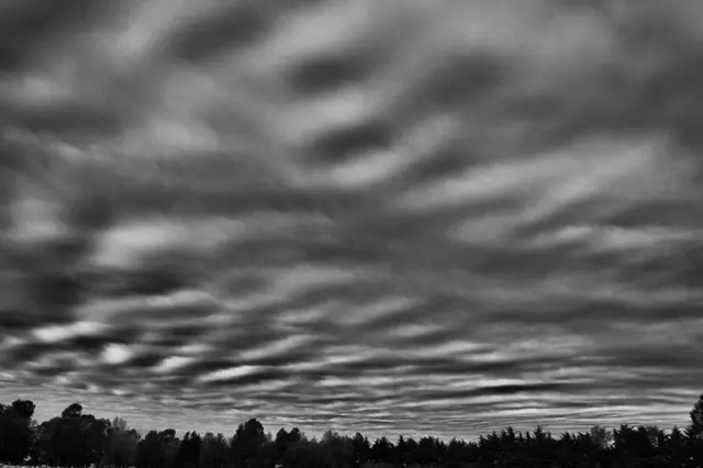 Foto de una lectora de BBC Mundo por el tema "nubes"
