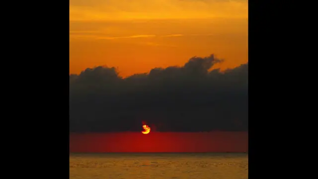 Foto de una lectora de BBC Mundo por el tema "nubes"