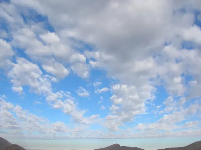 Foto de un lector de BBC Mundo por el tema "nubes"