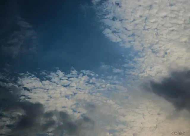 Foto de una lectora de BBC Mundo por el tema "nubes"