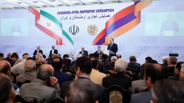 Yerevanda Ermənistan-İran biznes-forumu