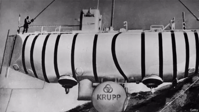 Мини-подлодка Триест