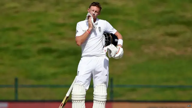 جو روٹ نے انگلینڈ کی پہلی اننگز میں 85 رنز 