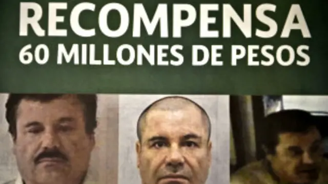 Estados Unidos y México ofrecen recompensas por El Chapo
