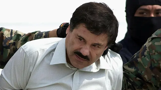 El Chapo, cuando fue detenido en 2014