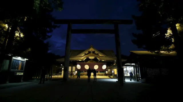靖国神社入夜景色（17/10/2015）